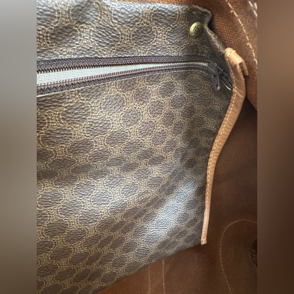 Celine vintage Dark Brown Monogram Duffel Bag - Picture 9 of 15